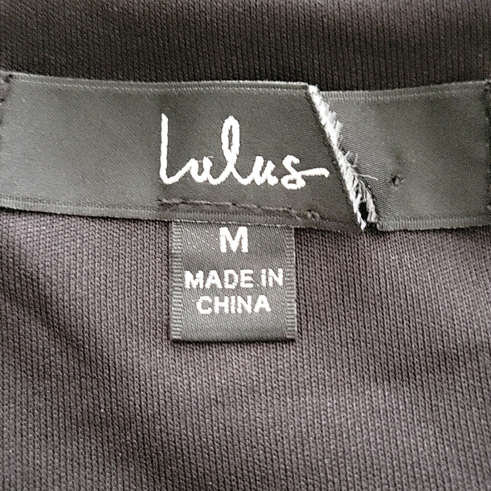 Lulus NWOT Heavenly Hues Black Maxi Dress Size L - Picture 8 of 11